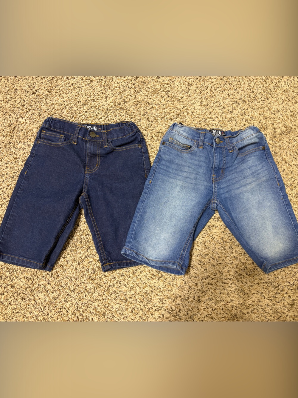 Boys Denim Shorts bundle - Dark Blue & Light Blue
